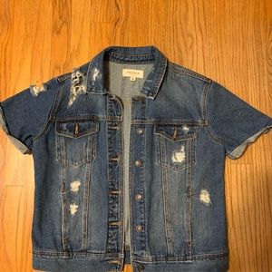 PAC Sun short sleeved jean jacket